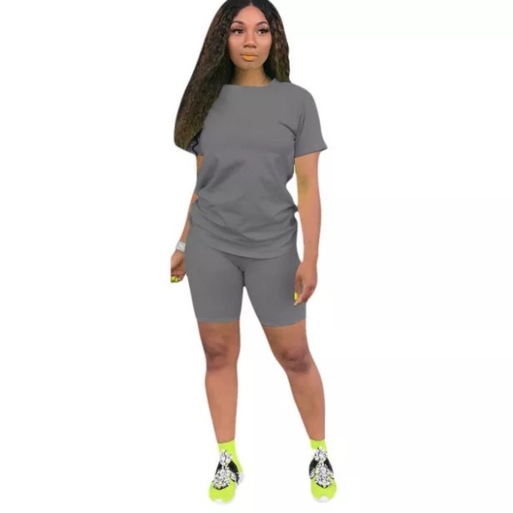 Biker short set